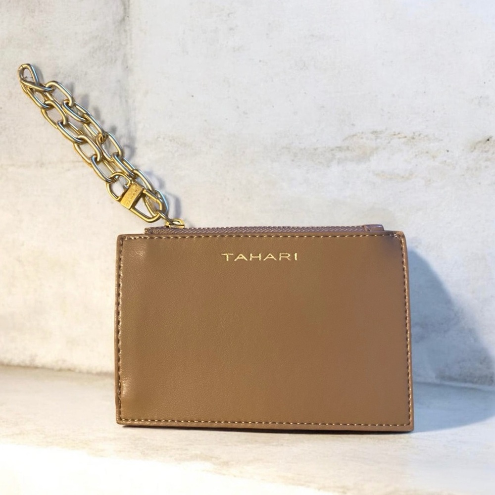 Tahari Vegan Leather Wallet/Wristlet.